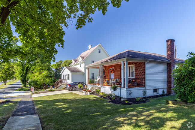 The neighborhood's single family homes aren't extravagant but the properties are well maintained