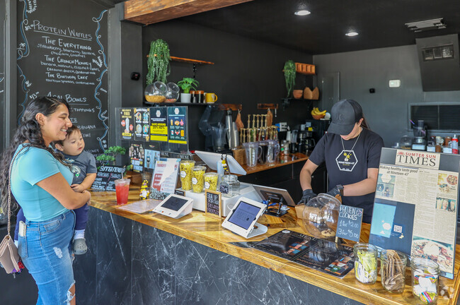 Tarrytown locals can get a hot cup of joe at 1947 Nutrition on Market Blvd.