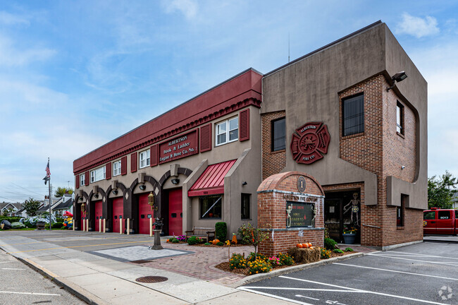 The proud Albertson Volunteer Fire Department is hear to serve the community when in need.
