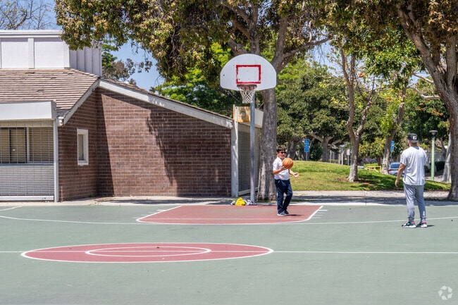The basketball court at Walter B. Moranda Park is loved by many.