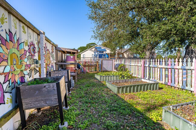 Kids love to dig in the Hollygrove-Dixon Neighborhood Association’s kid’s garden.