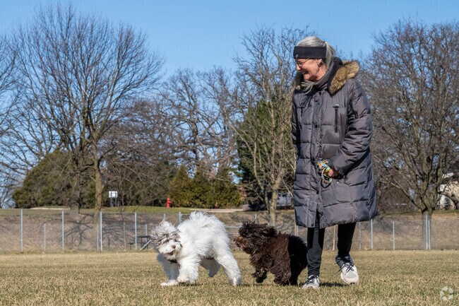 The Odana School Dog Park is a great place to meet fellow pet owners in Midvale Heights.