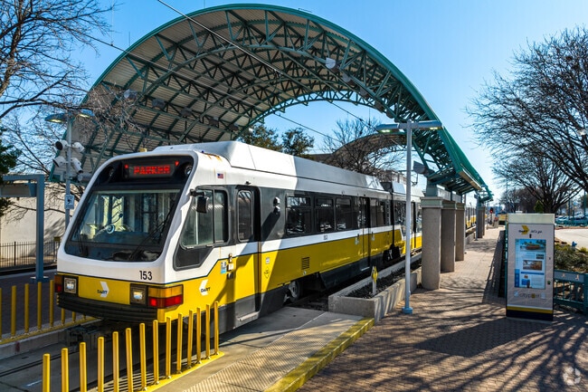 The Dallas Area Rapid Transit in Plano Park is a convenient way to get around the city.