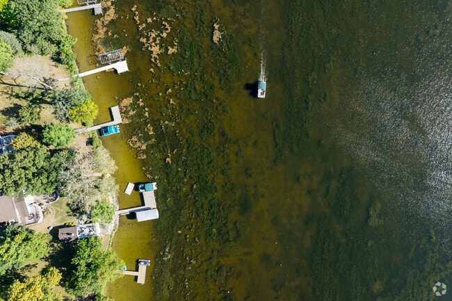 Residents can be spotted enjoying the water year-round in Bohners Lake.