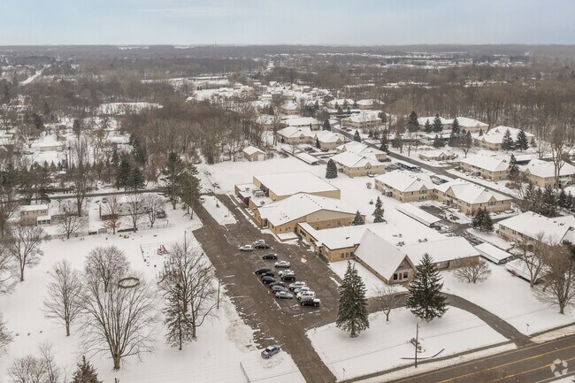 A view of the Central Lutheran High School campus.