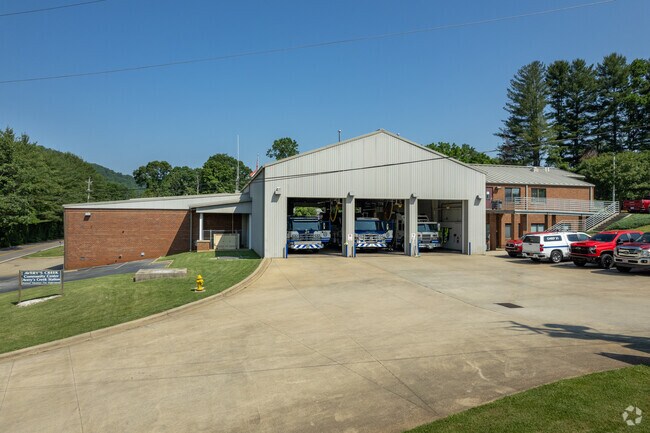 The Avery Creek Community Center has been repurposed to a fire station.