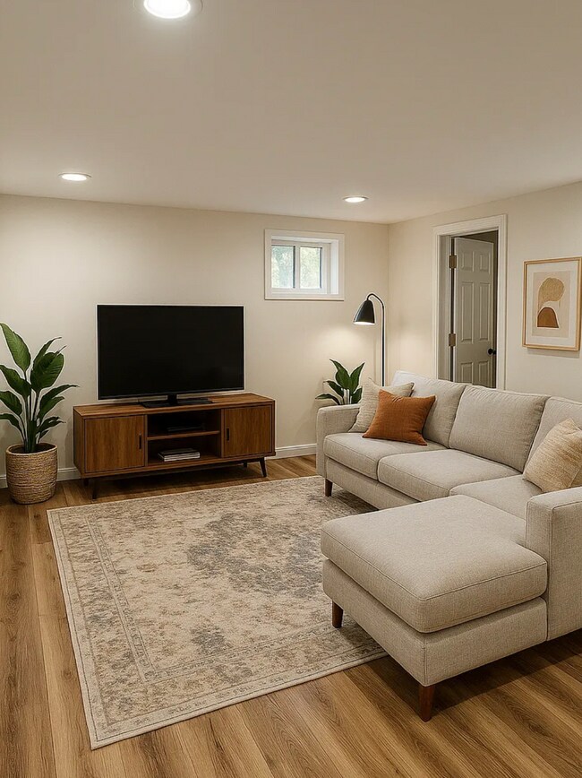 Staged Living Room