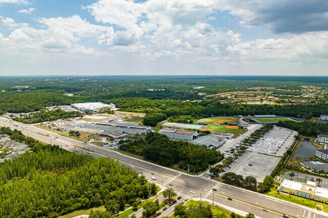 Wharton High School is a public high school located on Bruce B. Downs Boulevard near Grand Hampton.