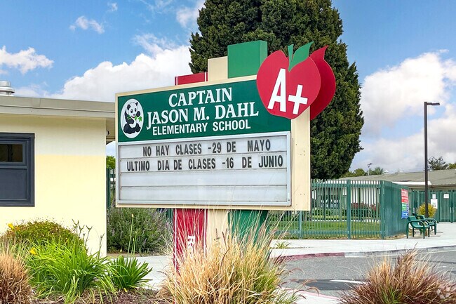 Captain Jason M. Dahl Elementary School serves K-6th grade students in Hillsdale.