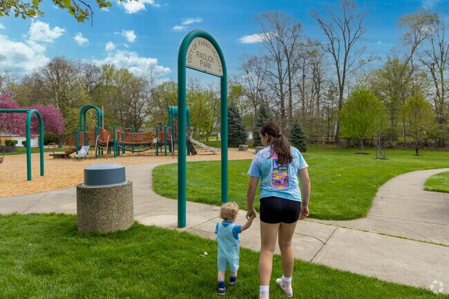 Kids of all ages have fun at Radlick Park, in Parma Heights.