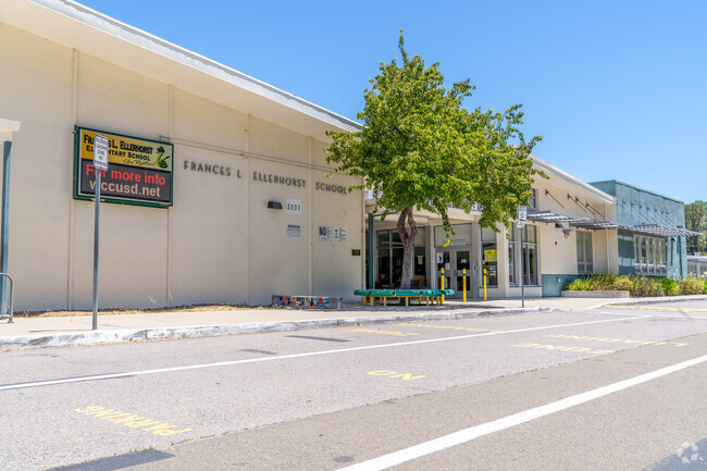 Ellerhorst Elementary School is in the Pinole Valley neighborhood.