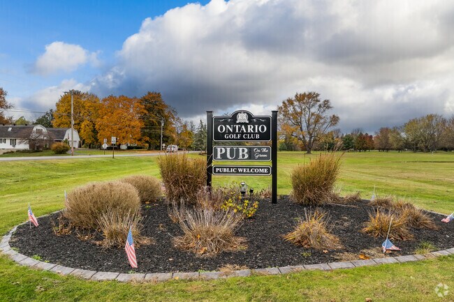 The Ontario Golf Club has an 18 hole course that is also open to the public.