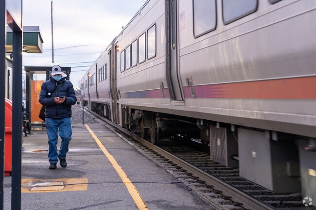 Moonachie is a small commuter town, making stations the Wood-Ridge even more important.