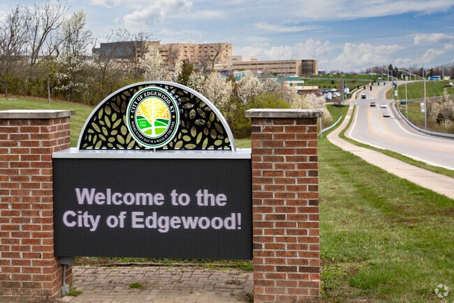 Thomas More Parkway is one of the main thoroughfares in Edgewood.