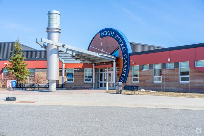 The North Woods Secondary School community empowers students to discover their strengths through rigorous curriculum and meaningful partnerships that connect classroom learning to real-world applications.