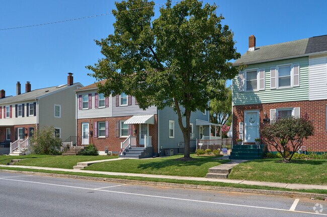 Homes range from duplexes to spacious single-family residences.