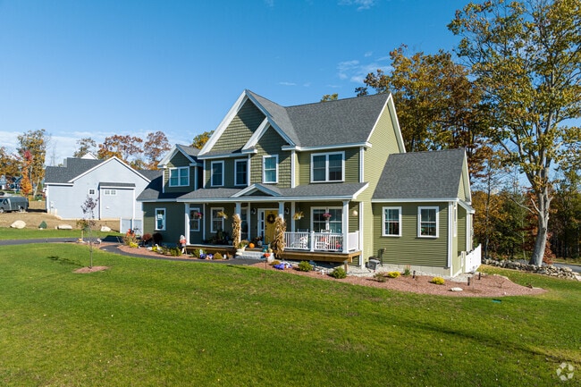Newly built two-story homes are available.