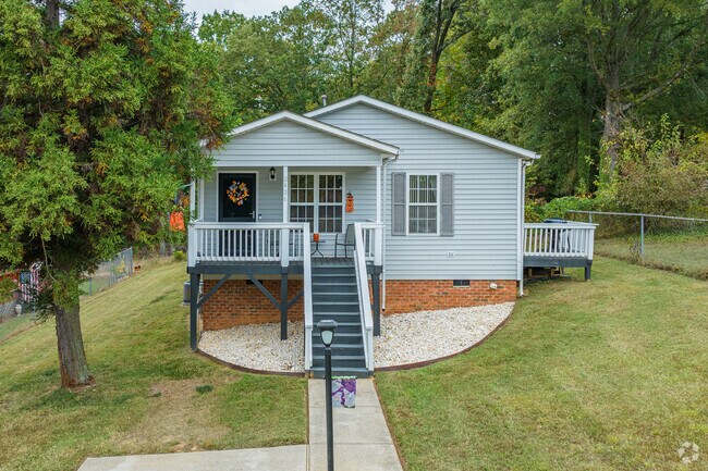 An updated Craftsman-style home graces a large lot in Glenn Avenue.