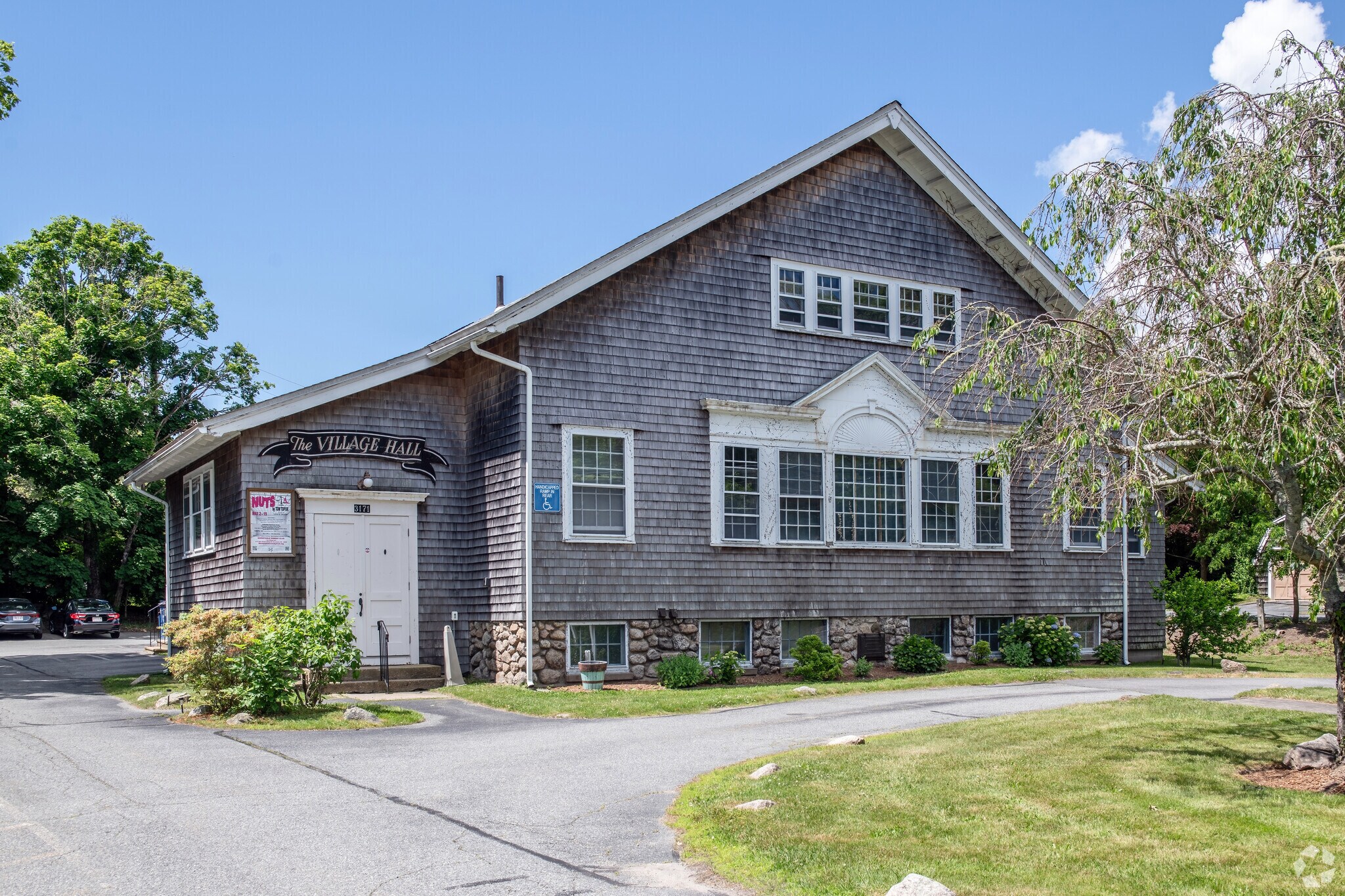 The Village Hall hosts plays, comedians and lectures in Barnstable Village.