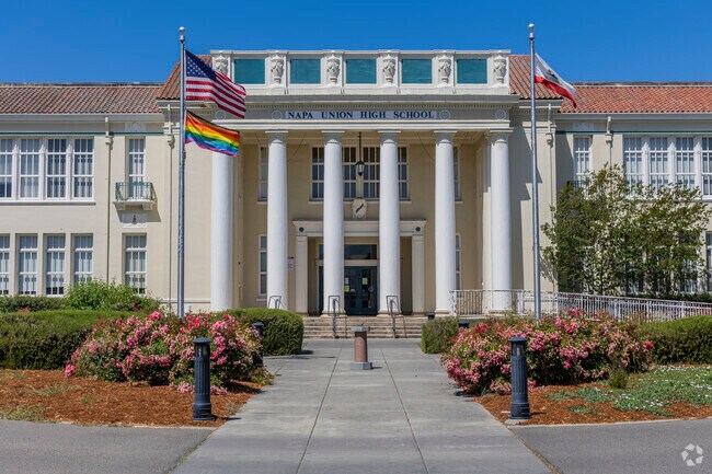 Your children will enjoy the great campus at Napa High School.