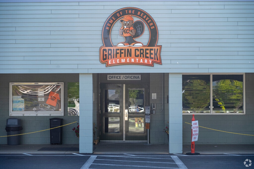 Griffin Creek Elementary School serves students in the Medford area.