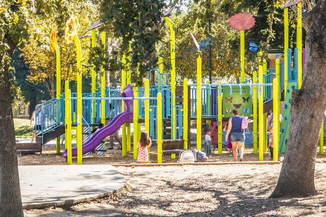 Your children will love the playground at Wanish Park.
