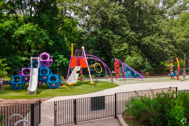 The playground for Kimball Elementary School in Washington DC.