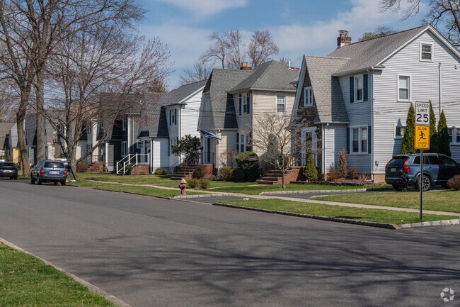 Scotch plains houses sit a bit closer together than more rural and spacious suburbs.