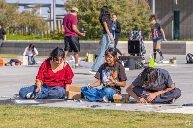 Chalk Art in the Park is a great way to spend creative time with friends.