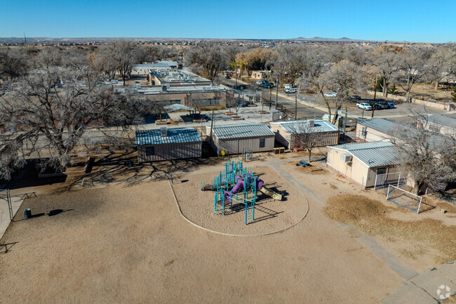 The playground at Valle Vista Elementary School.