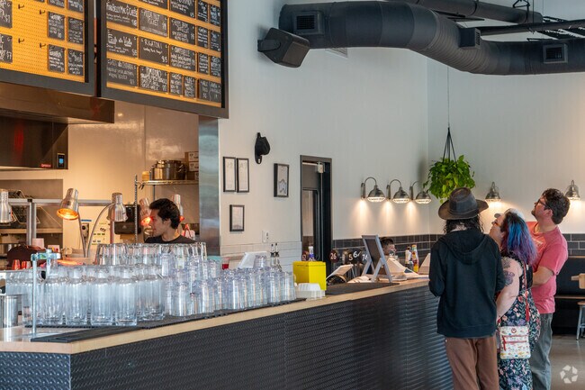 Residents and visitors of Vancouver enjoy Grassa, the local Italian restaurant.