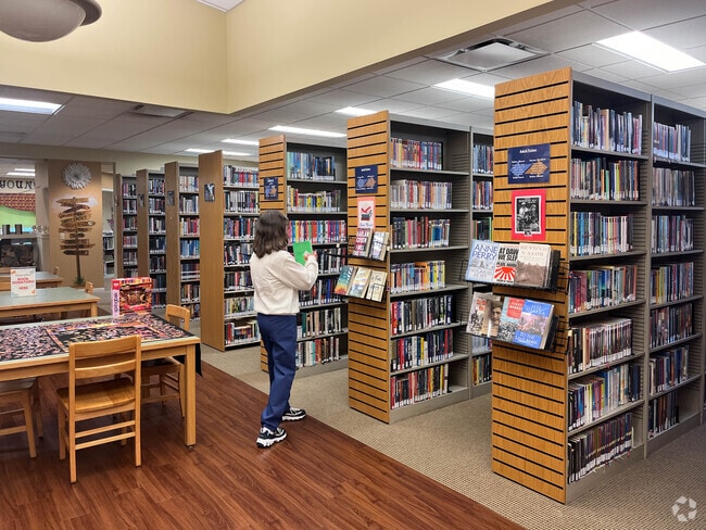The Mercer library is a great resource for all ages of residents in Mercer.