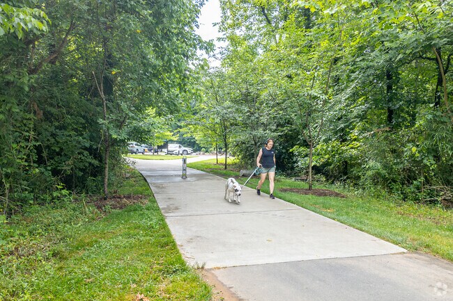 Don't forget you pooch as you take a stroll along McAlpine Creek Greenway near Hembstead.