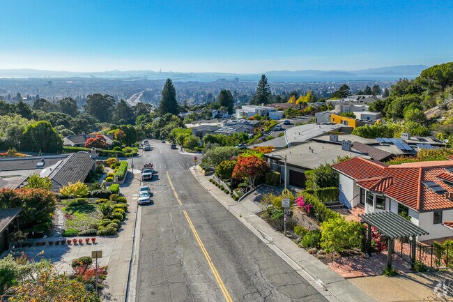 Hiller Highlands neighborhood has incredible scenic views throughout the neighborhood.