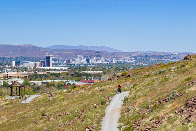 Huffaker Hill brings outdoor enthusiasts of all types, offering some of the best views in Reno.