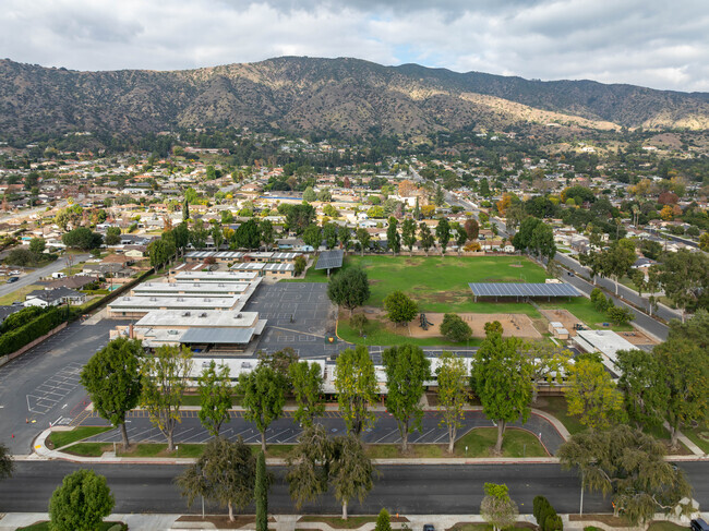 La Fetra Elementary School sits under the foothills of Glendora.