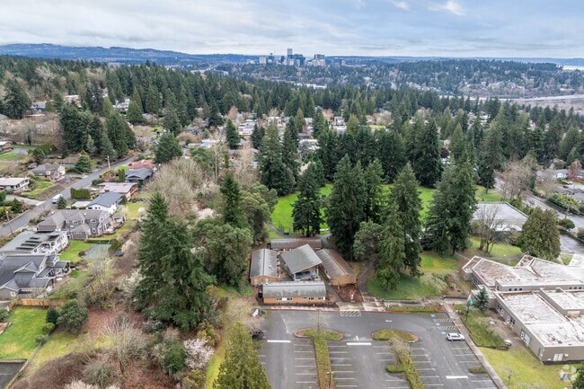 Northstar Middle School aerial view.