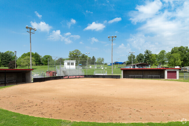 Jackson City Park’s baseball field is perfect for players and fans alike.