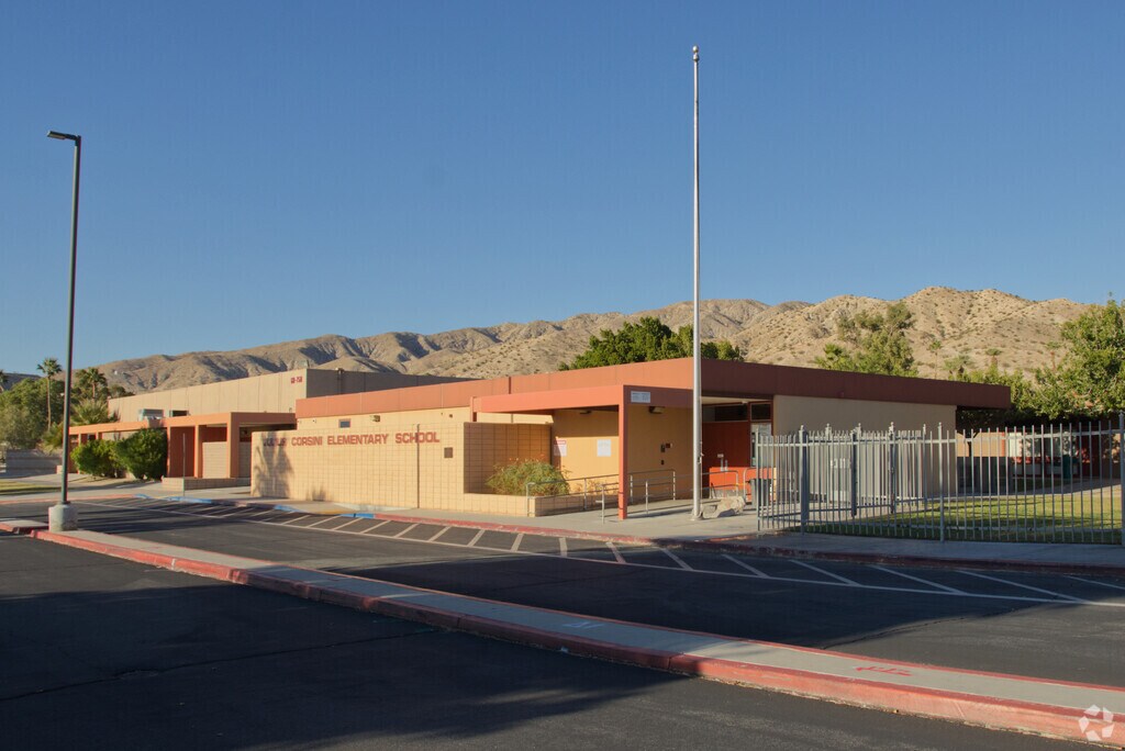 Julius Corsini Elementary School provides education in the neighborhood of
Desert Hot Springs.