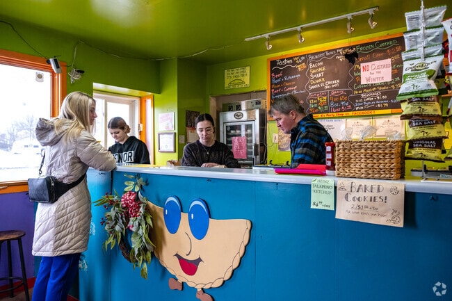 Colonel K's Pasty Shop in Menominee serves the pasty, one of Michigan's claims to fame.