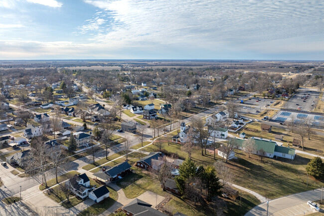 The city of Jerseyville has a large mix of 20th and 21st century homes along Route 67.