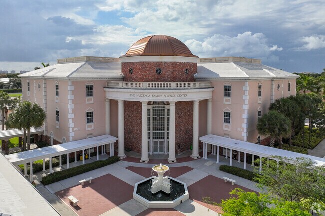 Pine Crest School has a well-maintained campus that provides a great education.