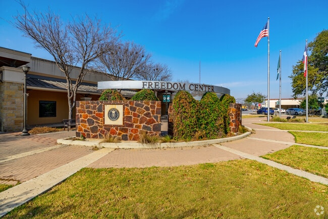 The Freedom Center in Pleasanton is home to the public library and a new community center.