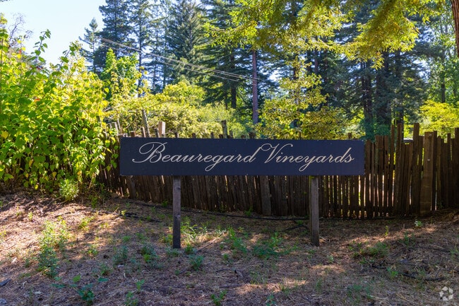 Beauregard Vineyards is a relaxing place for Bonny Doon to grab a glass of local wine.