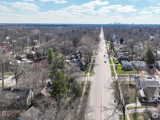 Meridian Kessler is a neighborhood known for its charming tree-lined streets.
