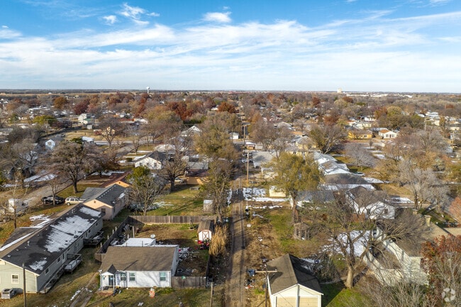 Homes in Wellington generally sit on small lots of land.