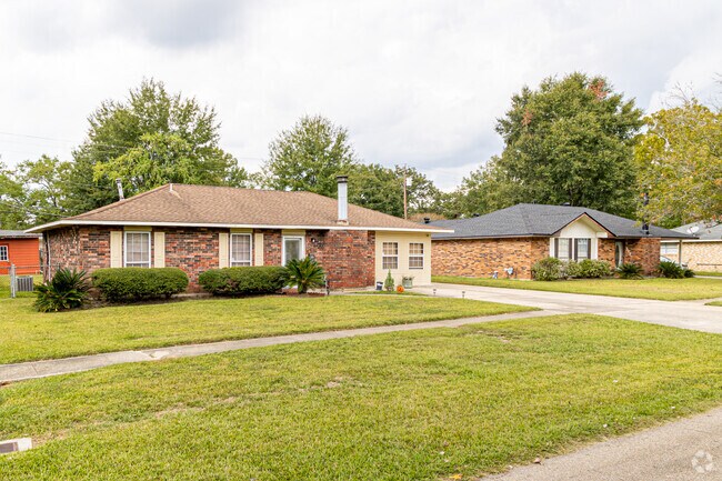 Ranch-style homes are popular, offering single-level living with spacious yards.