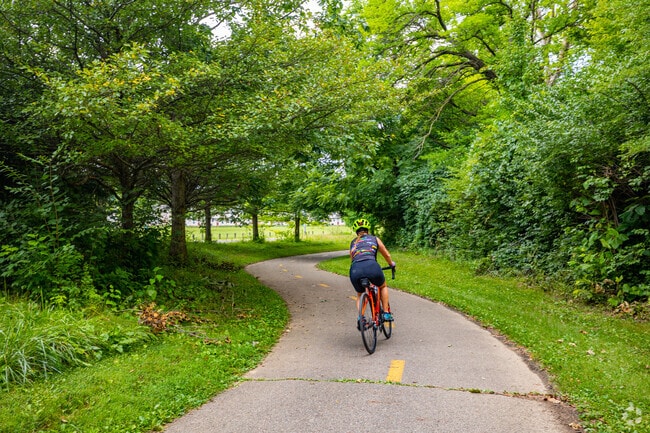 Alum Creek Trail fosters a wonderful biking and walking trail in Northern Woods.