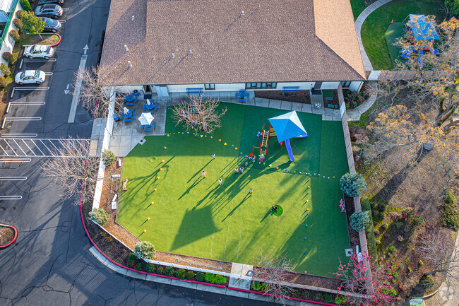 Kids enjoy outdoor games at Merryhill Elementary & Middle School.