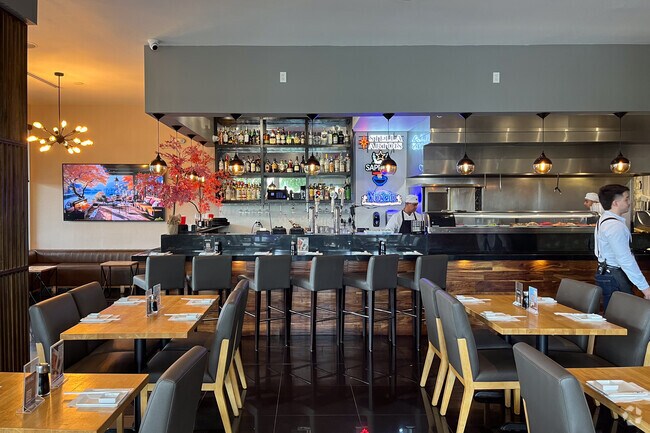 Sushi Sake Restaurant is just a few minutes away from Stoneridge Lake Estates neighborhood.